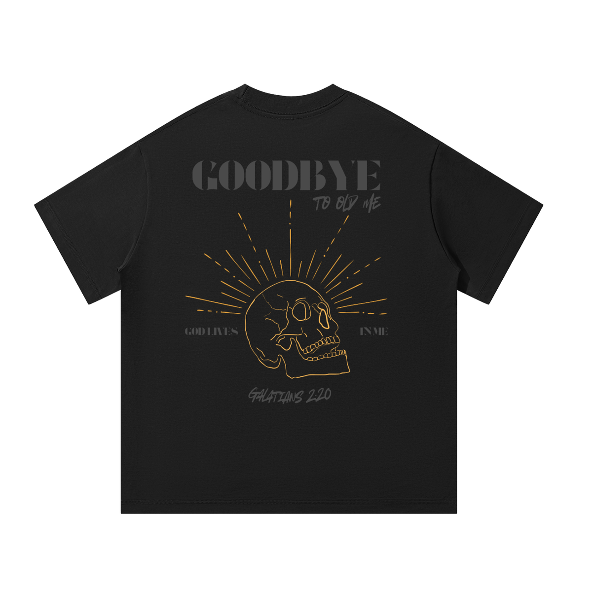 Galatians 2:20 Unisex Oversized T-Shirt