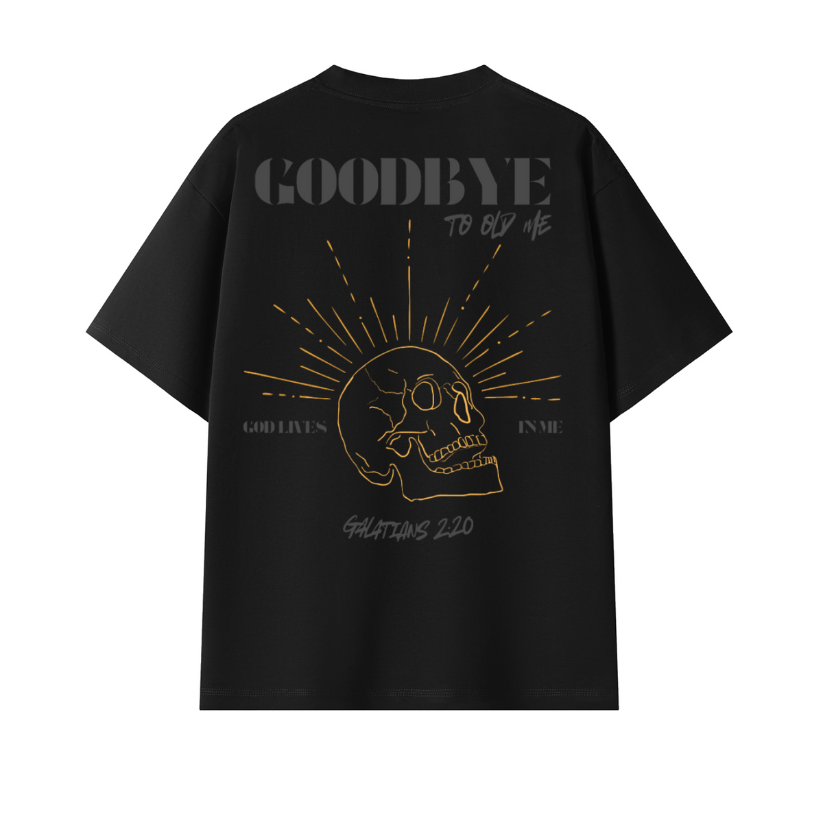 Galatians 2:20 Unisex Oversized T-Shirt