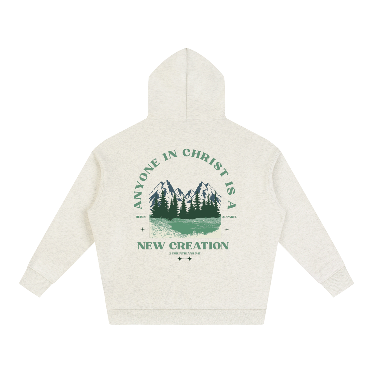 New Creation Oversized Fleeced Hoodie