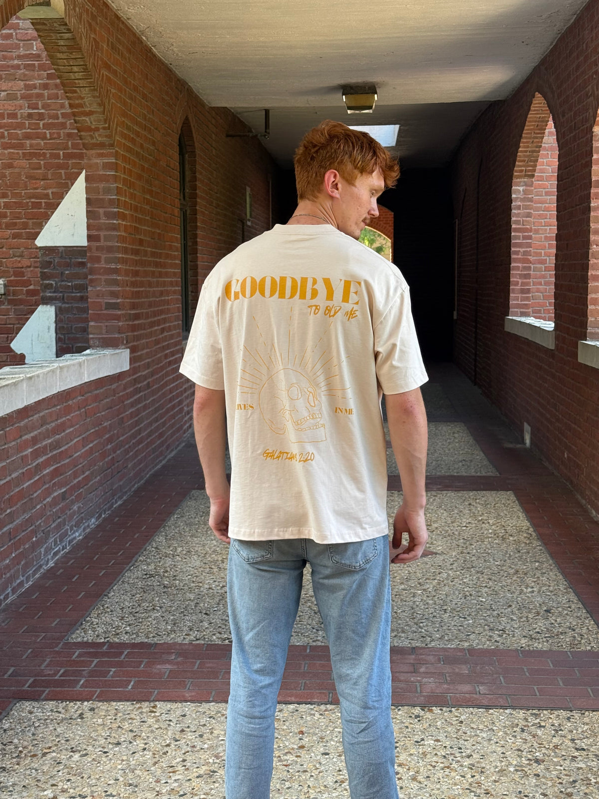 Galatians 2:20 Unisex Oversized T-Shirt
