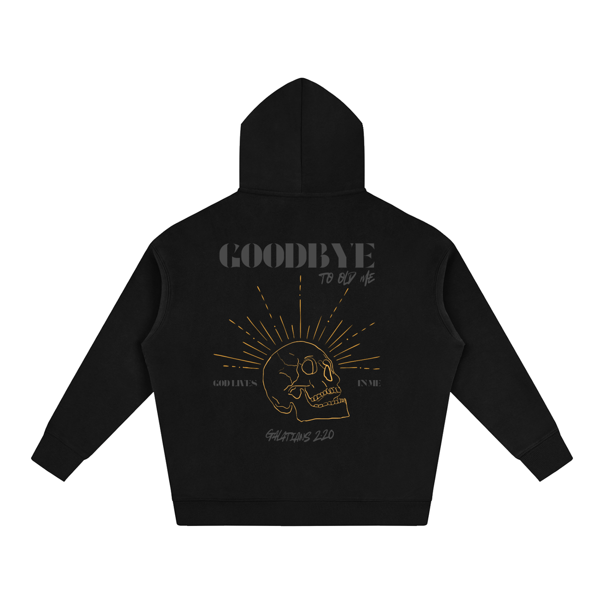 Galatians 2:20 Oversize Fleeced Hoodie