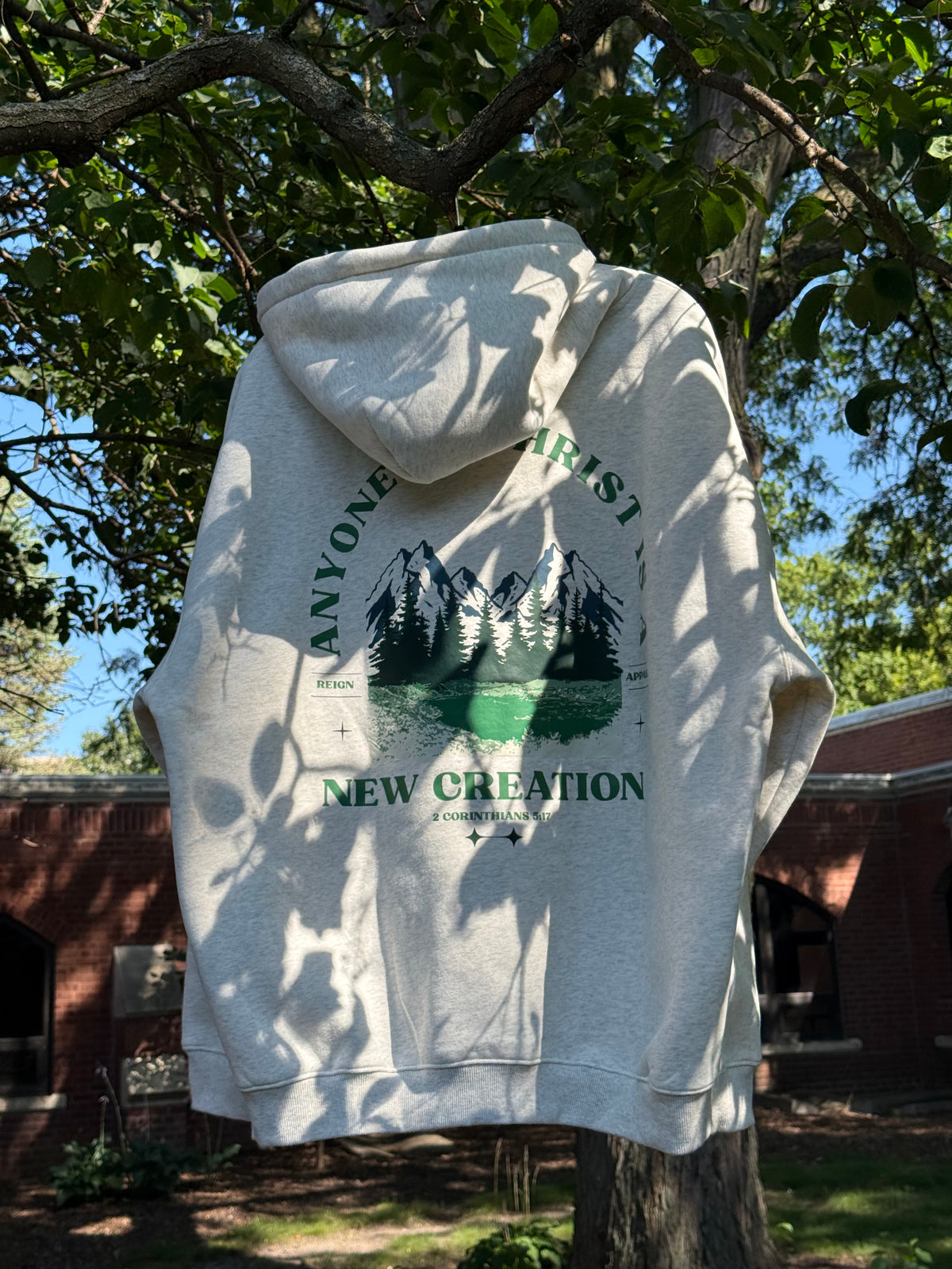 New Creation Oversized Fleeced Hoodie