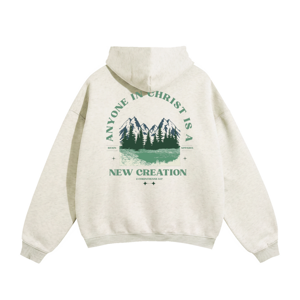 New Creation Oversized Fleeced Hoodie